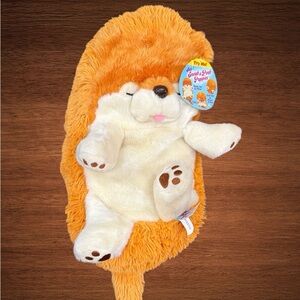 JAY PLAY SNEAK A PEEK  PUPPIES POMERANIAN PLUSH ANIMAL 13”